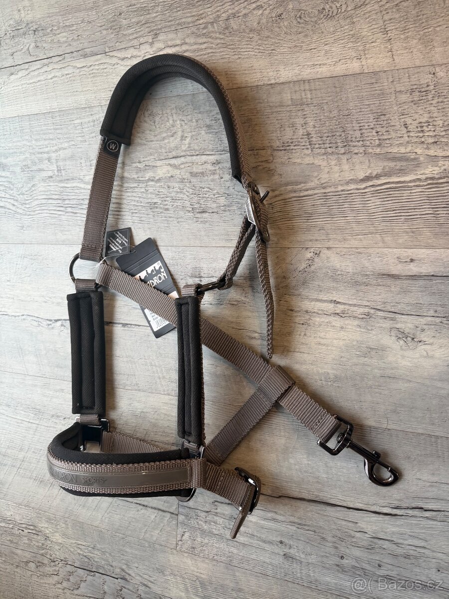 Eskadron ohlávka full šedá - 2