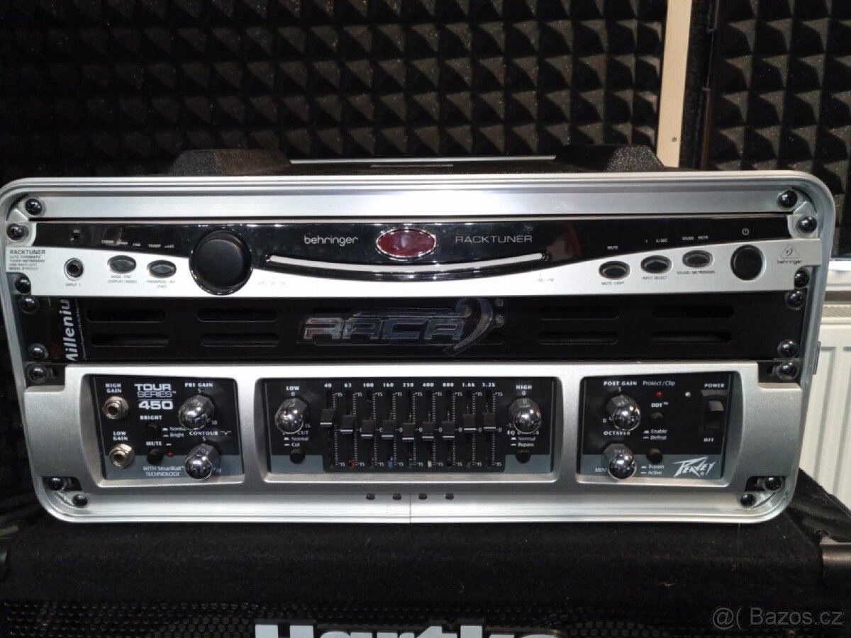 Baskytarový aparát Peavey - Hartke - 2