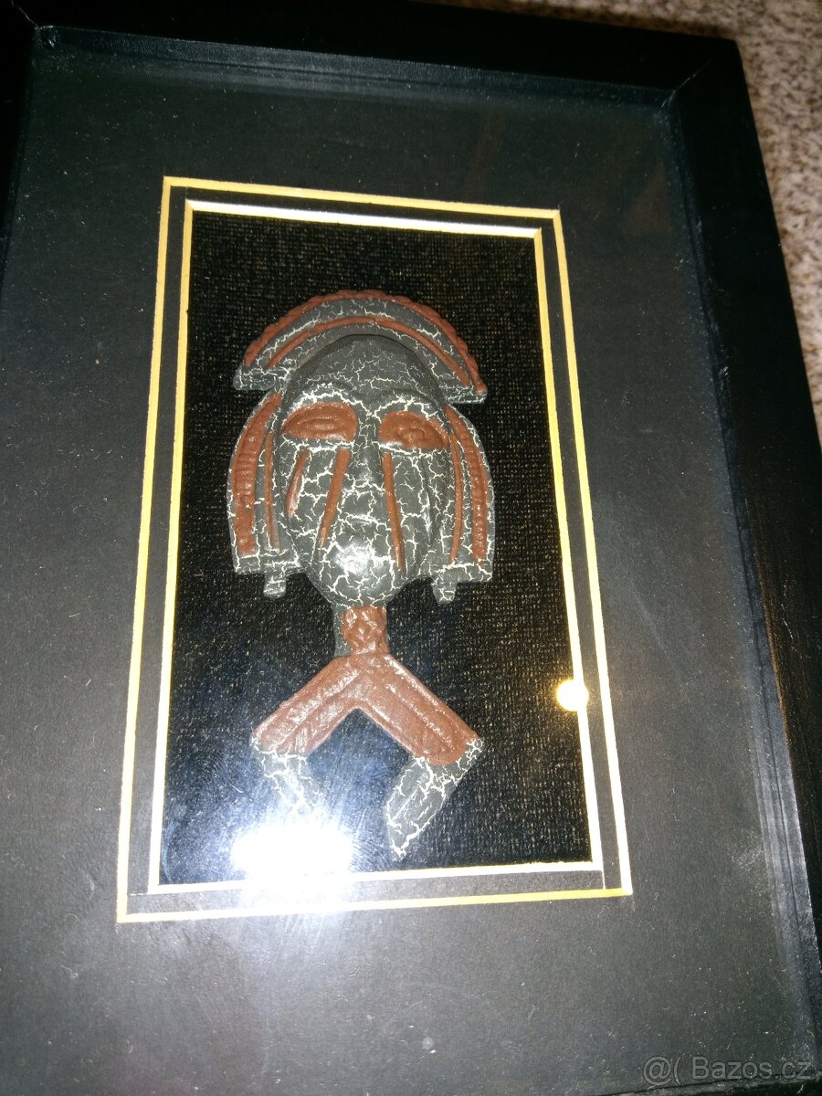 Zasklená dekorativní maska č. 2 - 2