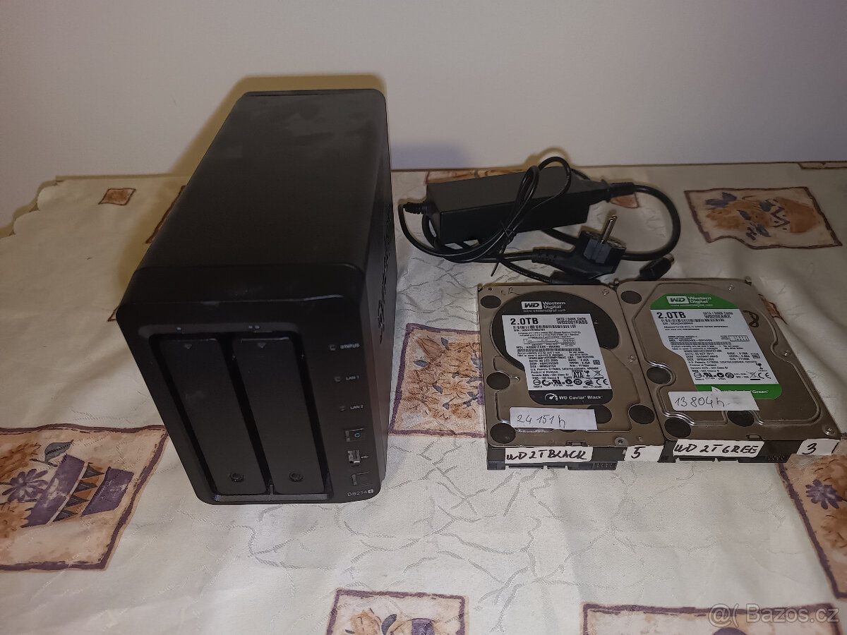 NAS Synology DS214+ a 2xHD 2TB - 2