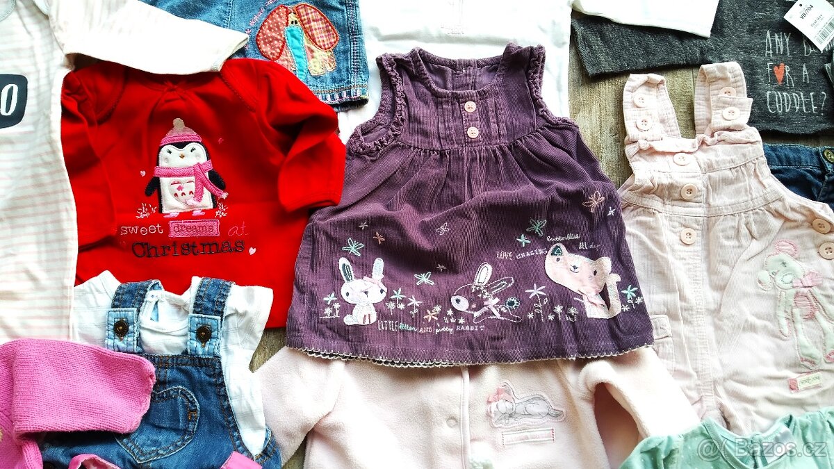 Směs oblečení 56/62/68 zn.NEXT 0-3 měsíce, 3-6 měsíce - 2