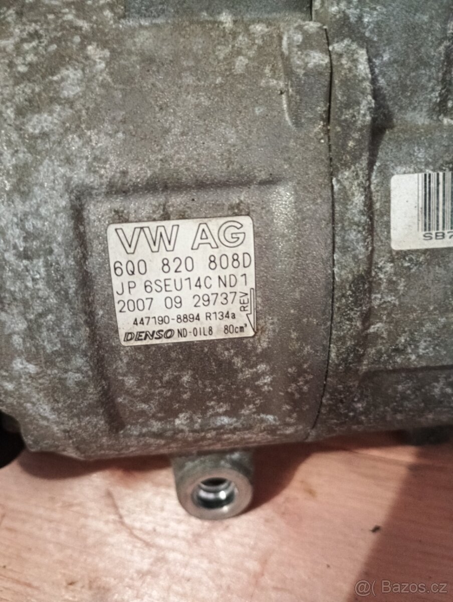 Klimakompresor 1.9 TDI a 2.0 TDI 1.4 TDI - 2