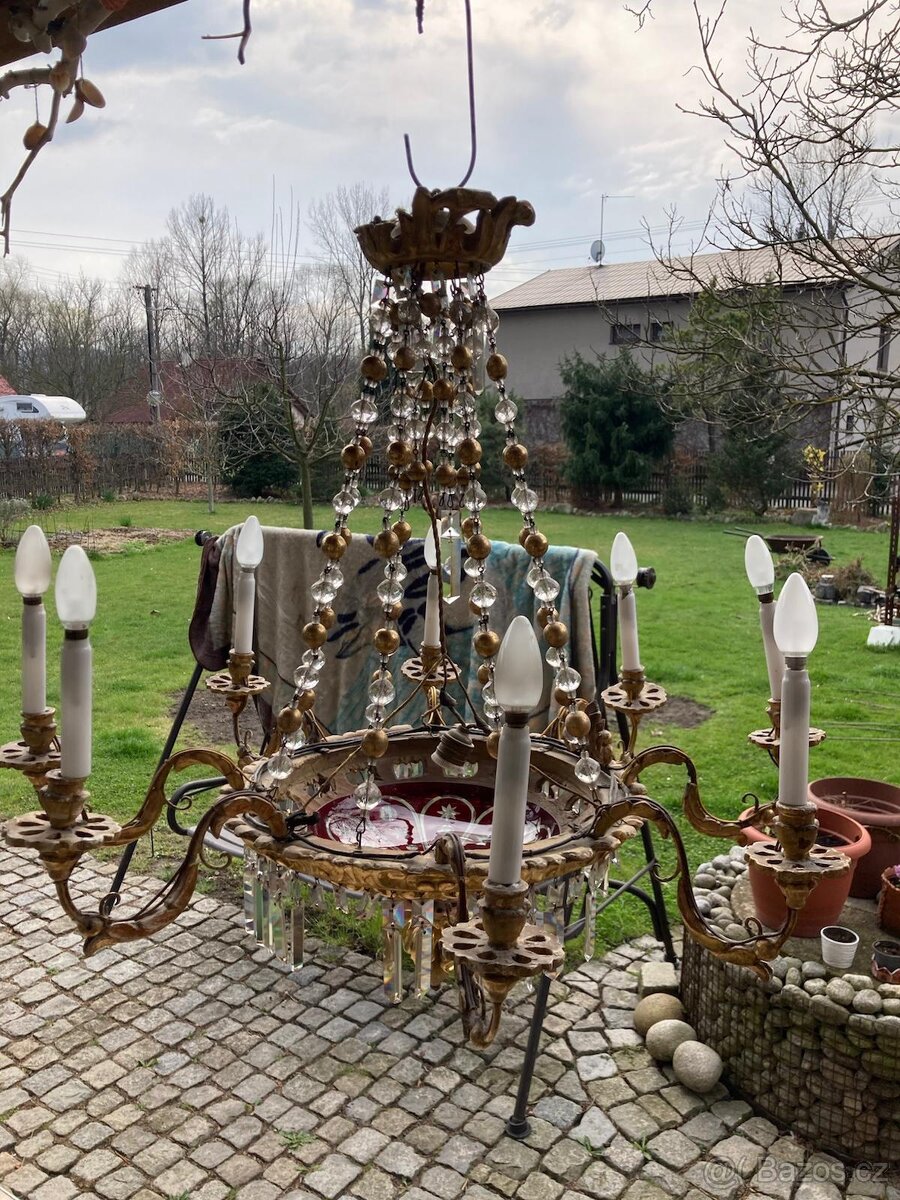 Starožitný lustr - 2