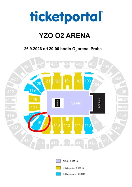 Yzomandias O2 arena - 2