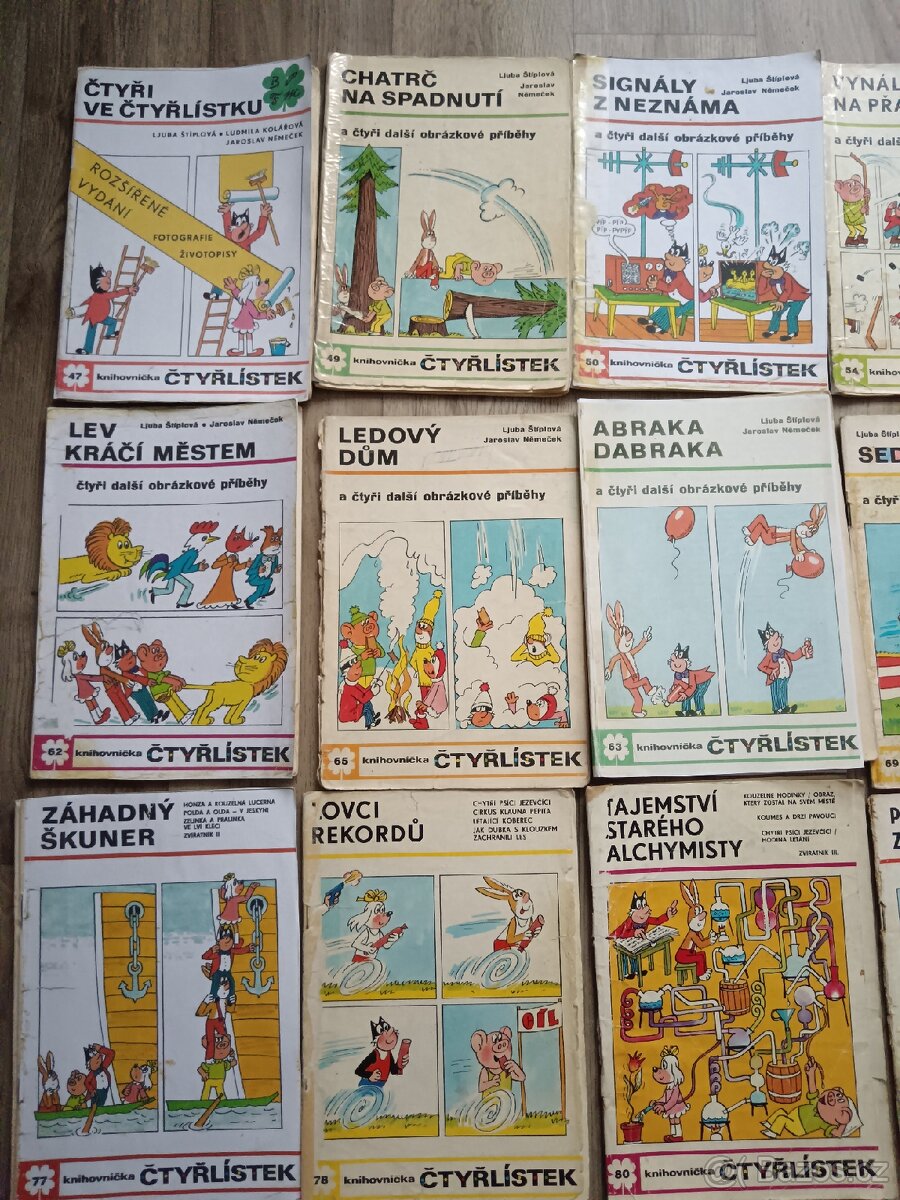 Časopis čtyřlístek - 2