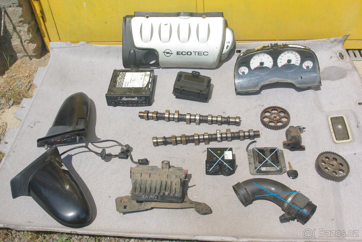 Díly Opel Zafira A 1.8 - 2