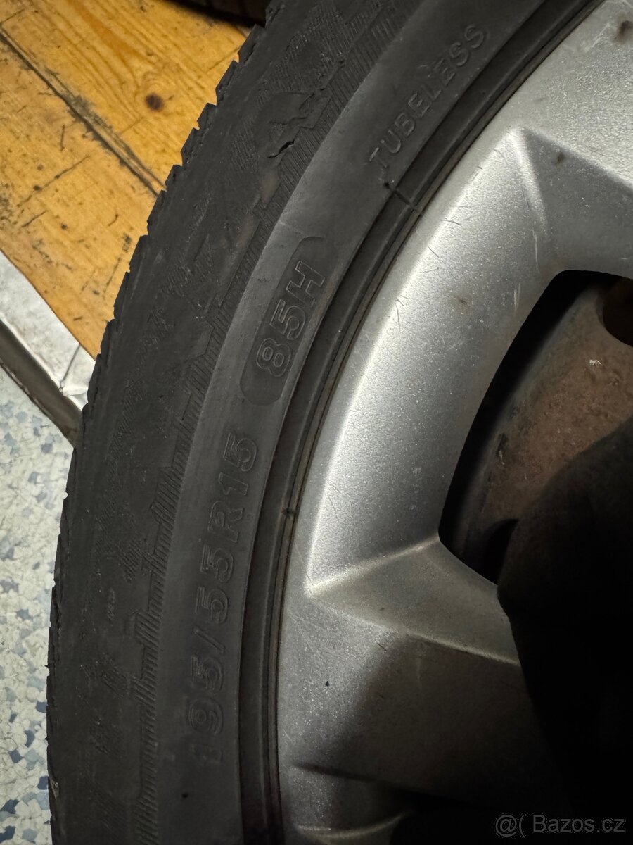 Plechové disky 15" 5x100 - 2