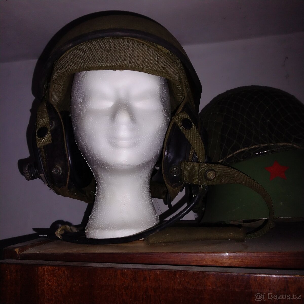 Vojenská US helma přilba do tanku - 2