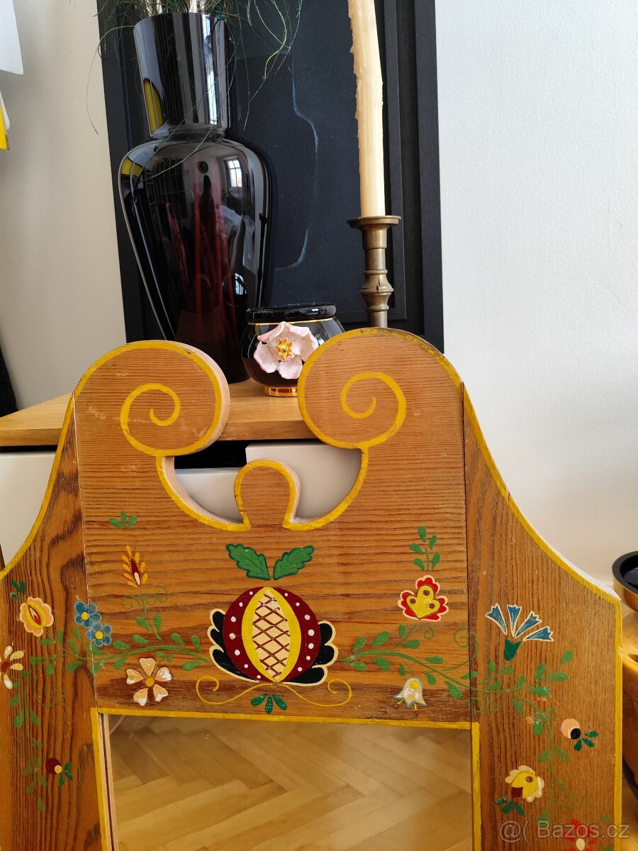 Ručně malované zrcadlo - 2