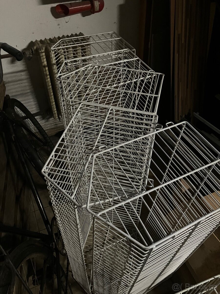 Košíkové Drátěné regály - 2