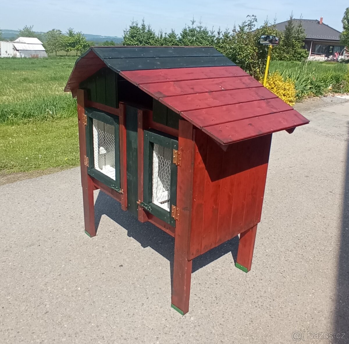 Domeček pro morčata nebo králíky - 2