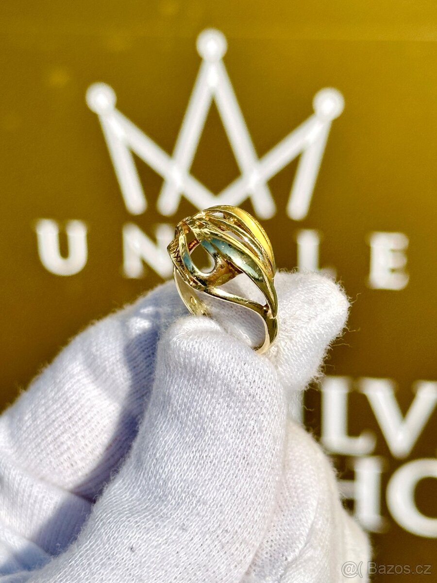 Zlatý prsten 4,60g - 2