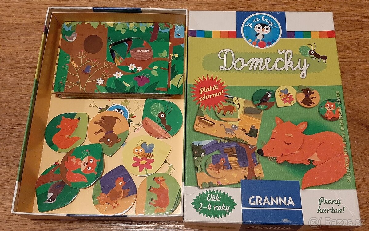 dětské hry Auta a Domečky - 2