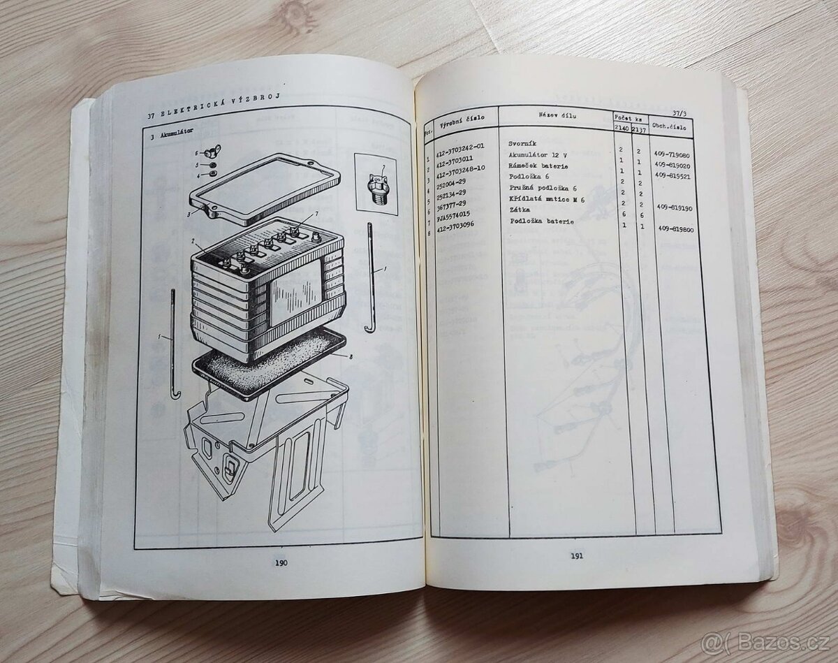 Katalog náhradních dílů Moskvič 1500 2140 - 2