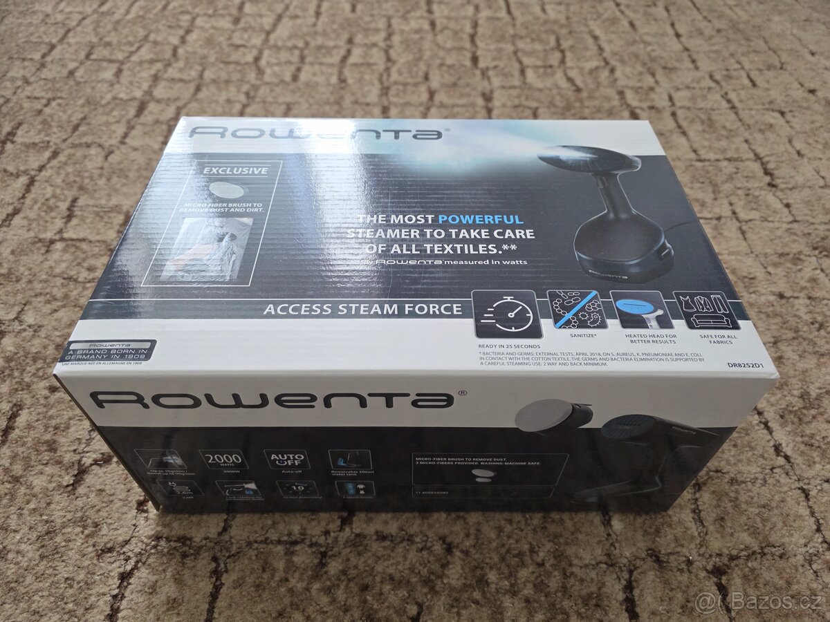 Nový napařovač oděvů Rowenta DR8252D1 Access Steam Force - 2