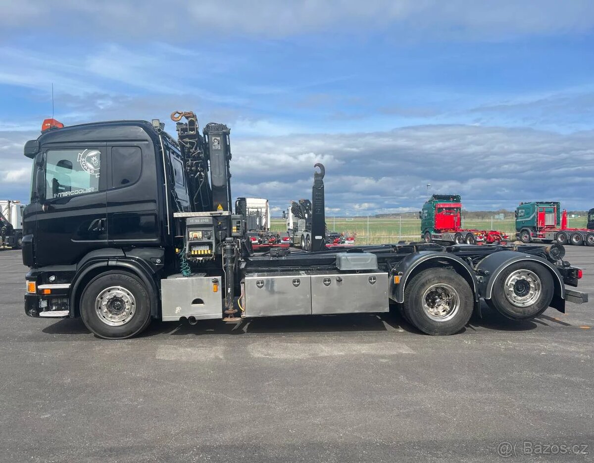 Scania R400 6x2 nosič kontejneru s hydraulickou rukou - 2