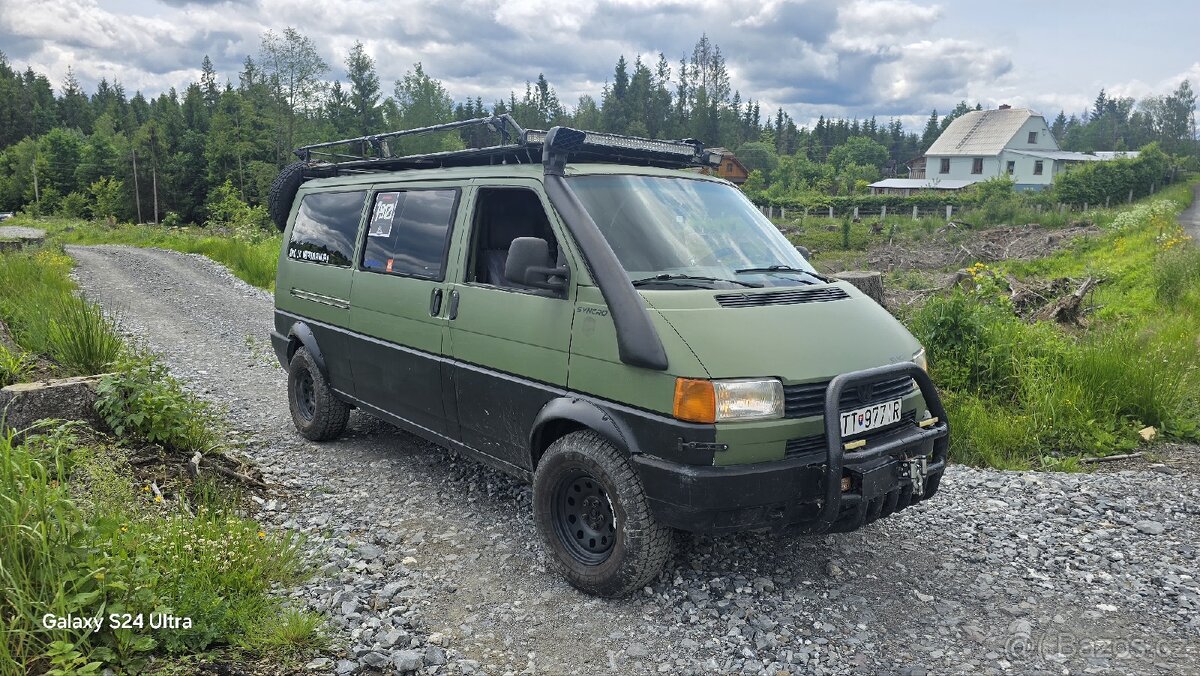 Vw t4 Syncro 4x4 camper 2.4d