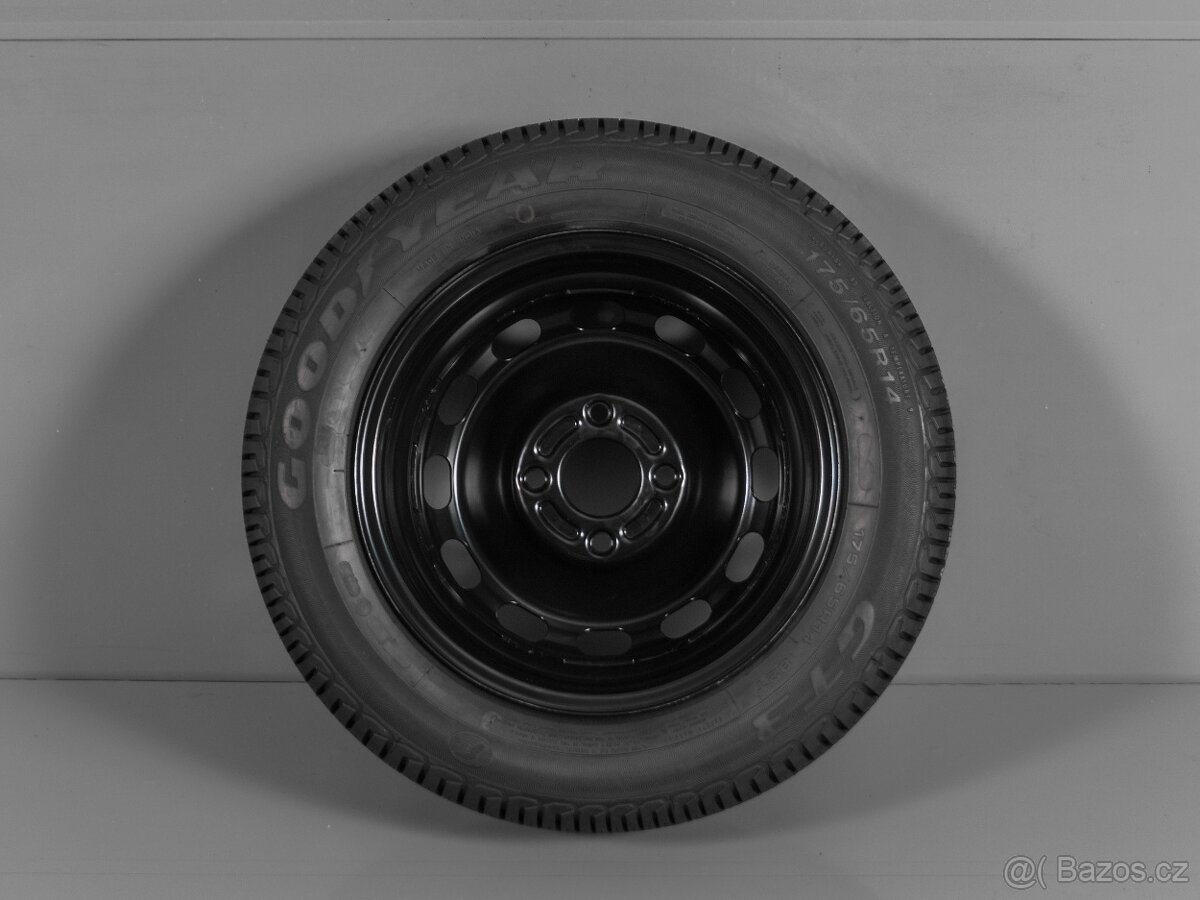 FORD FIESTA, KA DOJEZDOVÉ KOLO R14 PNEU 175/65/14 (1312TB) - 2