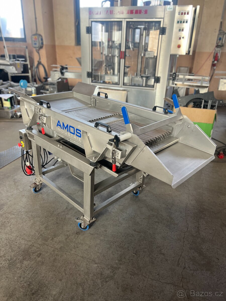 VIBRAČNÍ STŮL S TŘÍDÍCÍMI LIŠTAMI- AMOS INDUSTRIE - 2