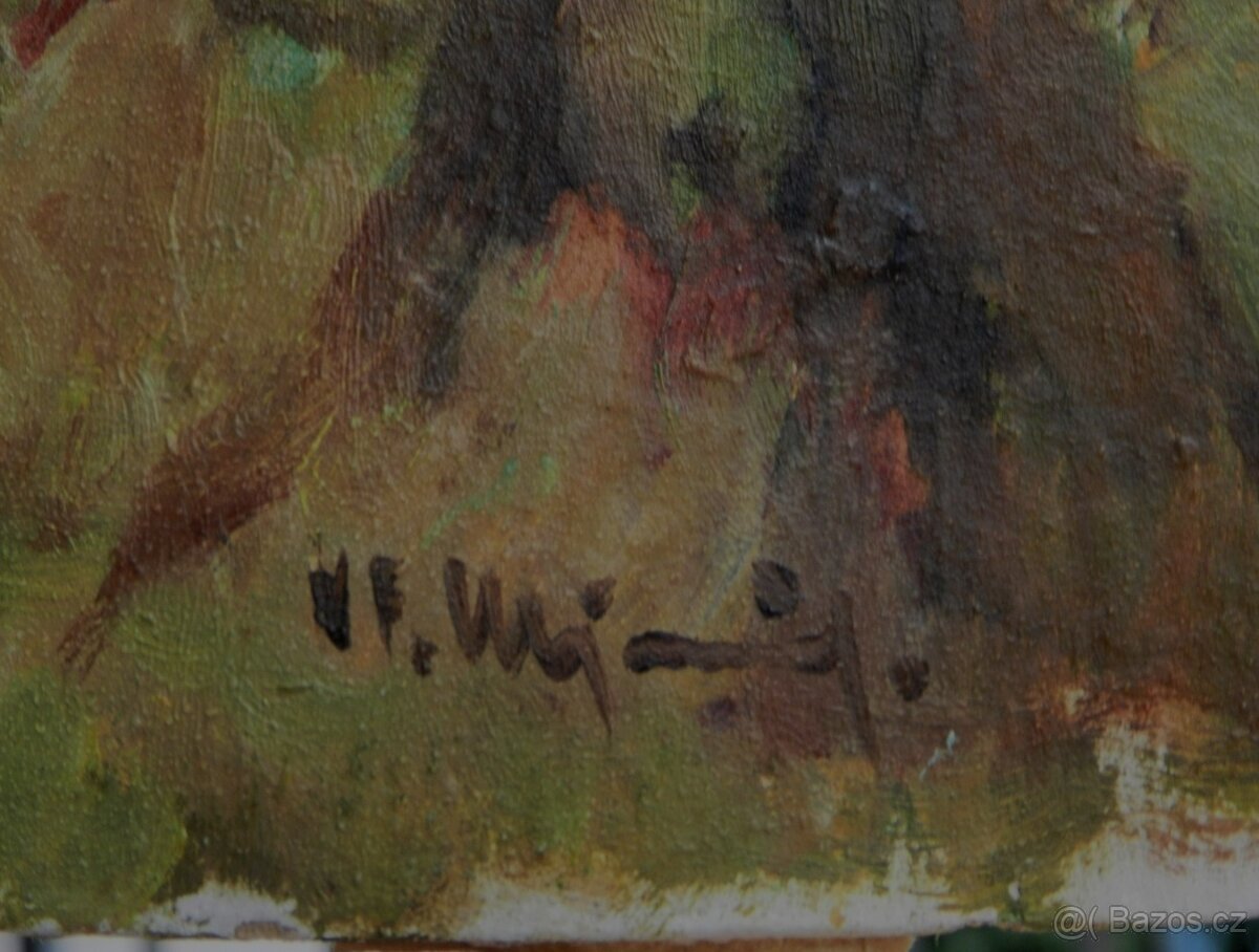 František V.Ulšmíd (1903-1985)-Žně pod hostýnskými hora - 2