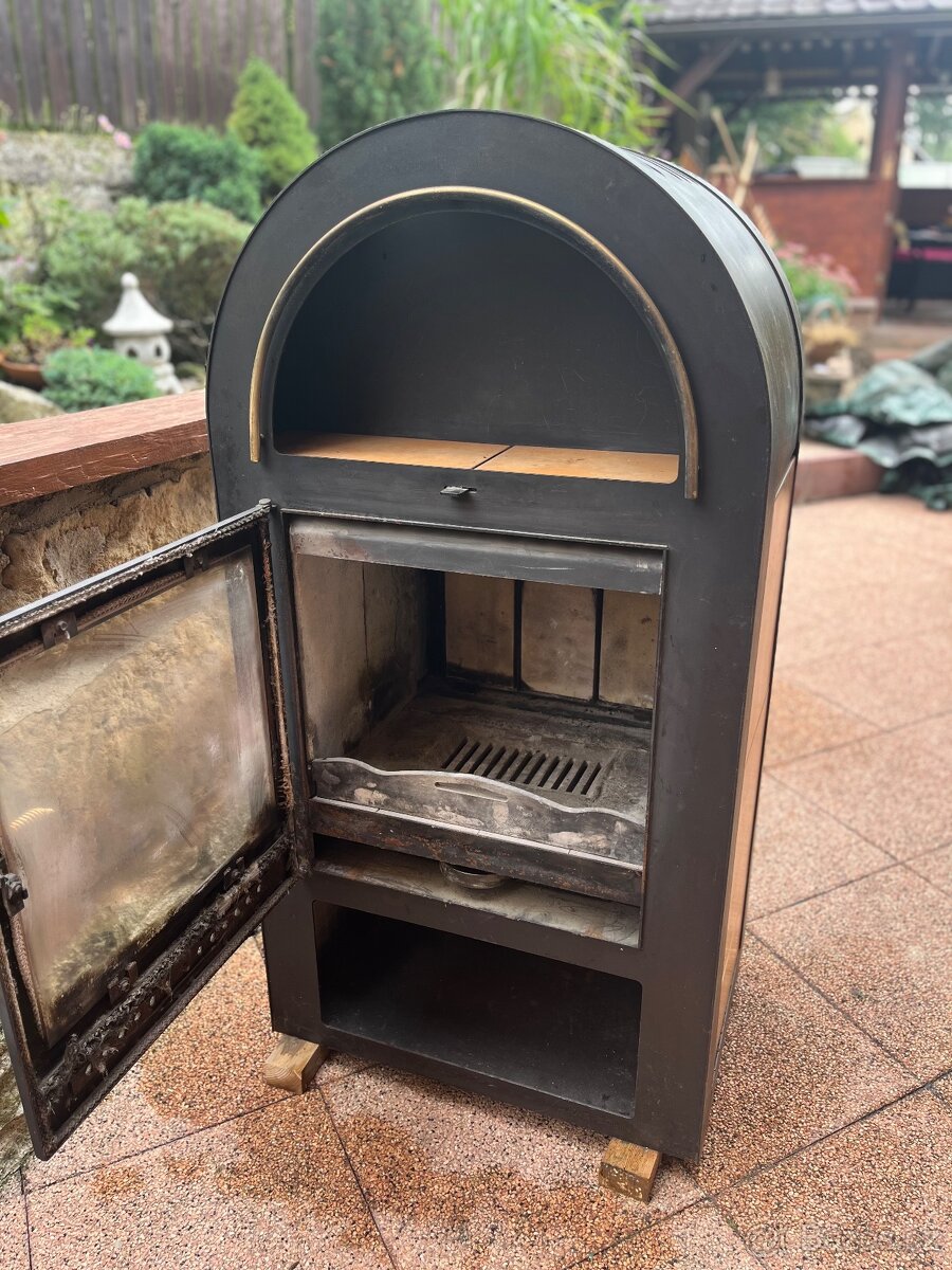 Krbová kamna s výměníkem - 2