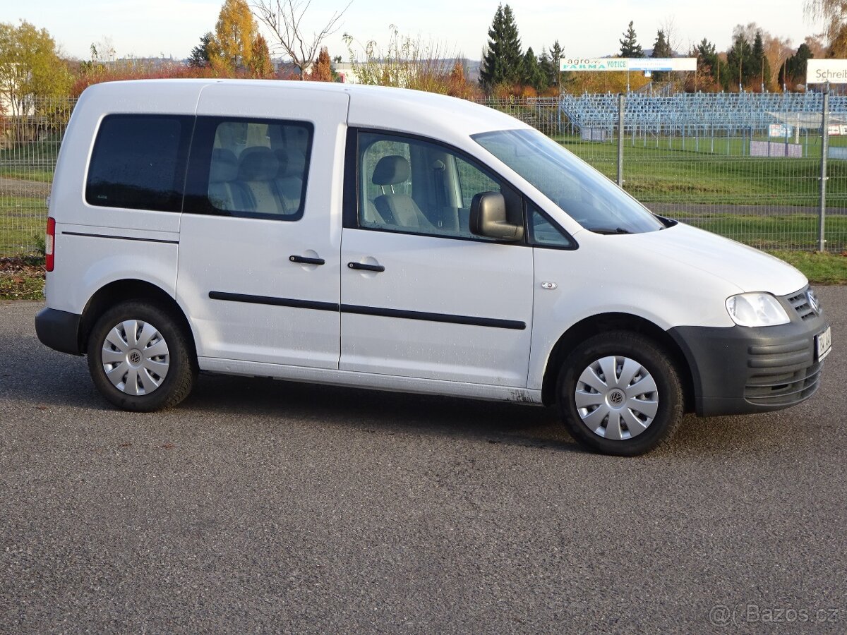 VW Caddy 1.9 TDI r.v.2008 (55 kw) Koupeno v ČR - 2