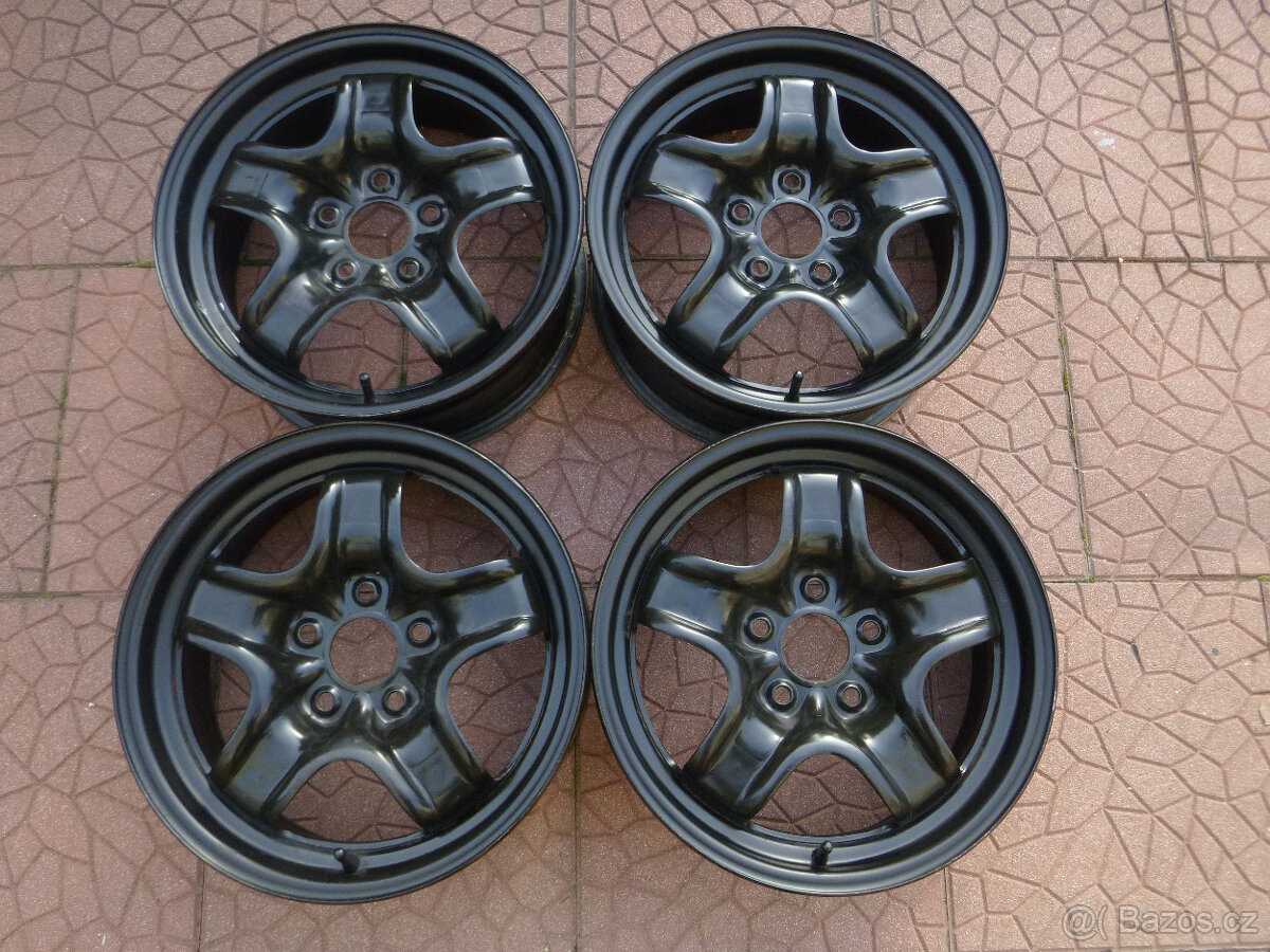 Plechové disky - originál Renault 5x114,3 6,5Jx16 ET41 TPMS - 2