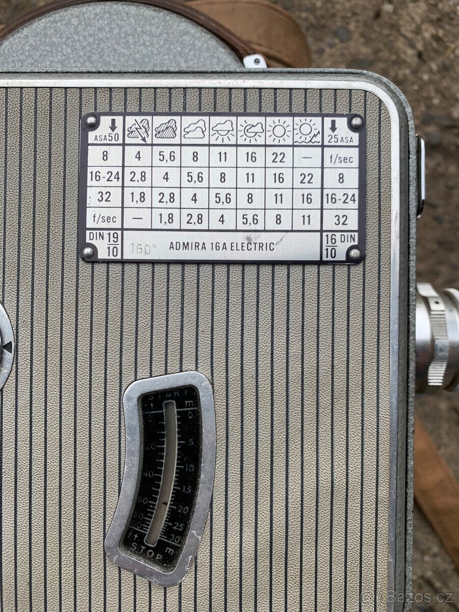 Stara kamera Admira 16A electric - 2