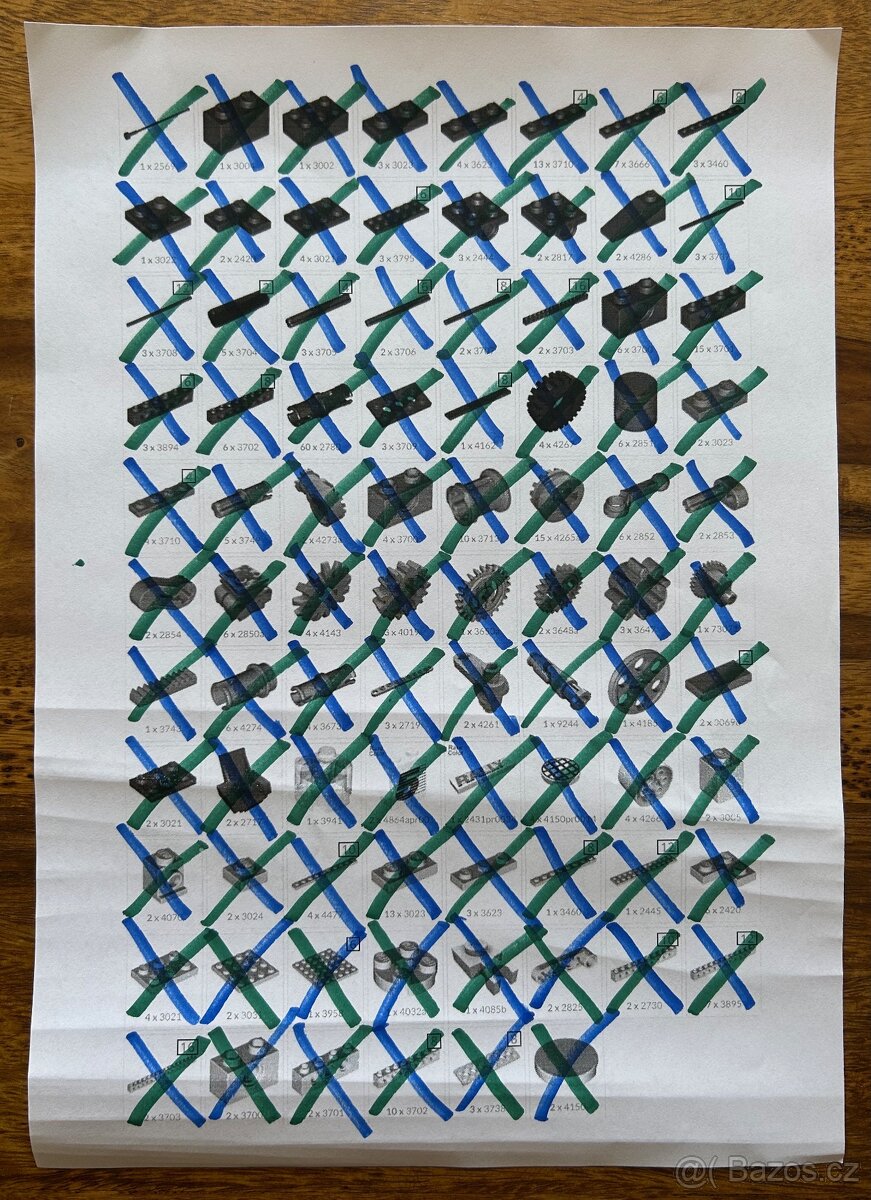 Lego Technics 8850 Rally Support Truck (1990) - 2