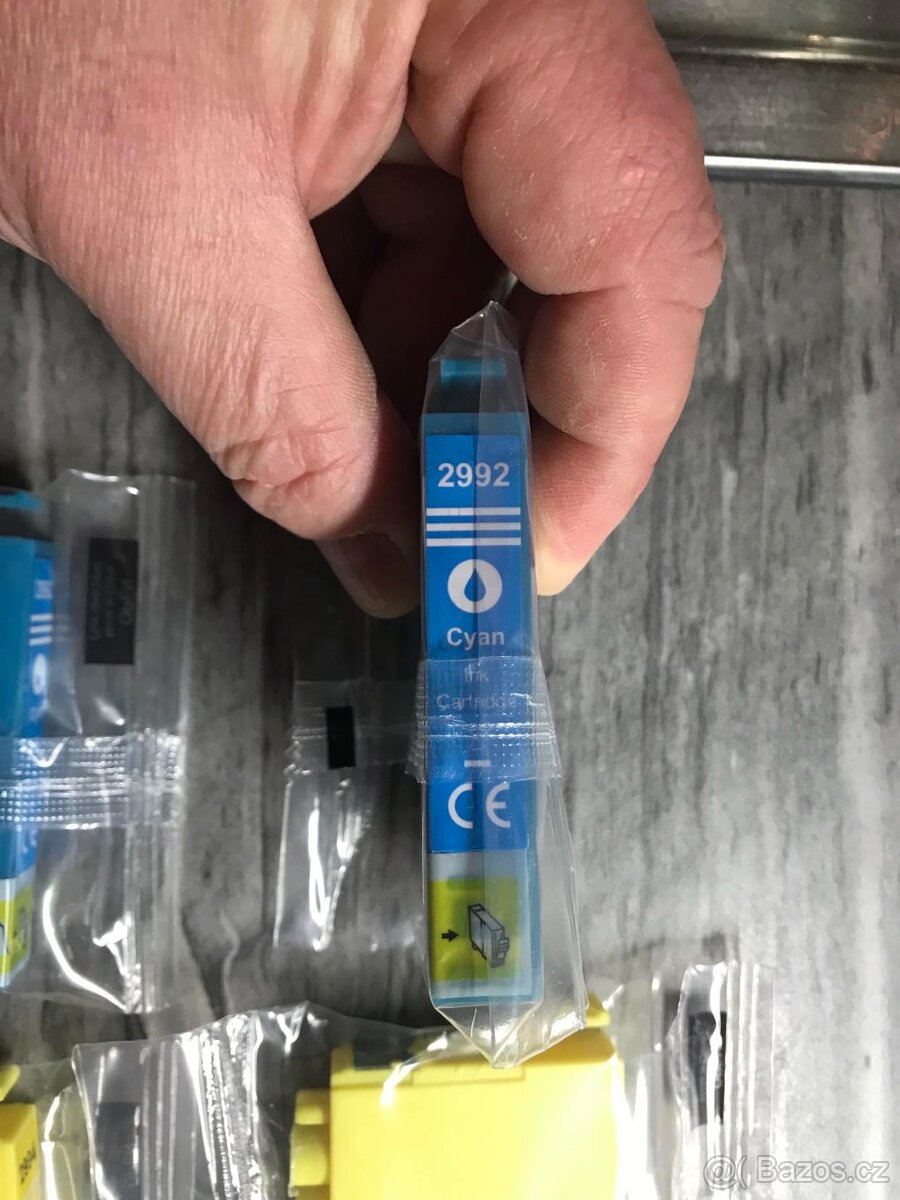 2 x Sada kompatibilní cartridge s EPSON T2991 + T2992 + T299 - 2