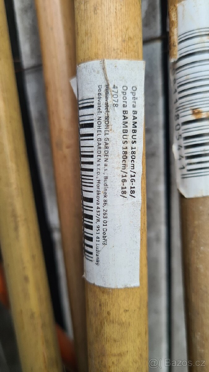 bambusove tyče 180 cm větši množstvi - 2
