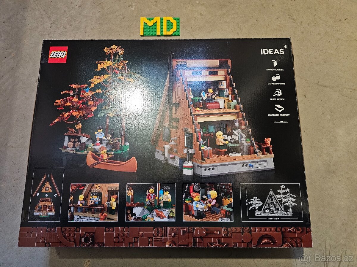 LEGO 21338 Chata Áčko - 2