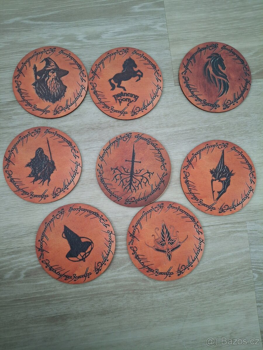 Podtácky Pán prstenů - 2