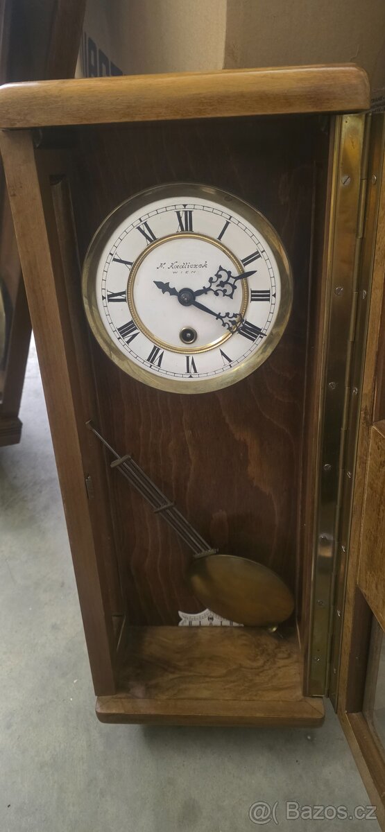 Staré ast deco nástěnné hodiny - 2