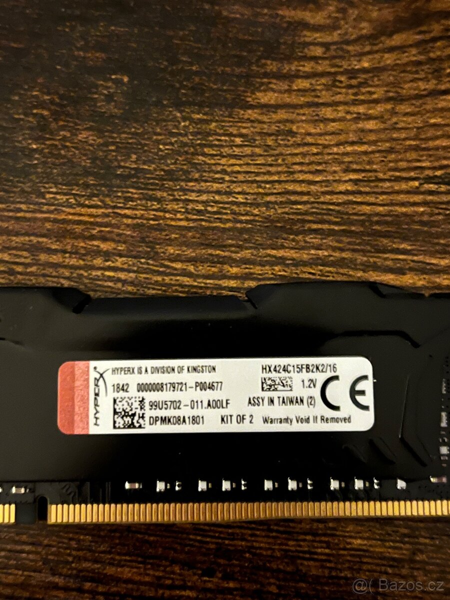 Kingston HyperX Fury DDR4 16GB - 2