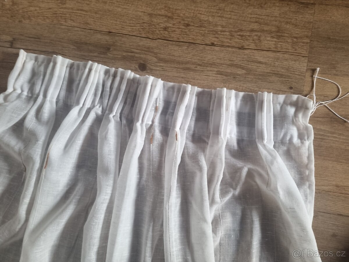 Bílé závěsy - 2