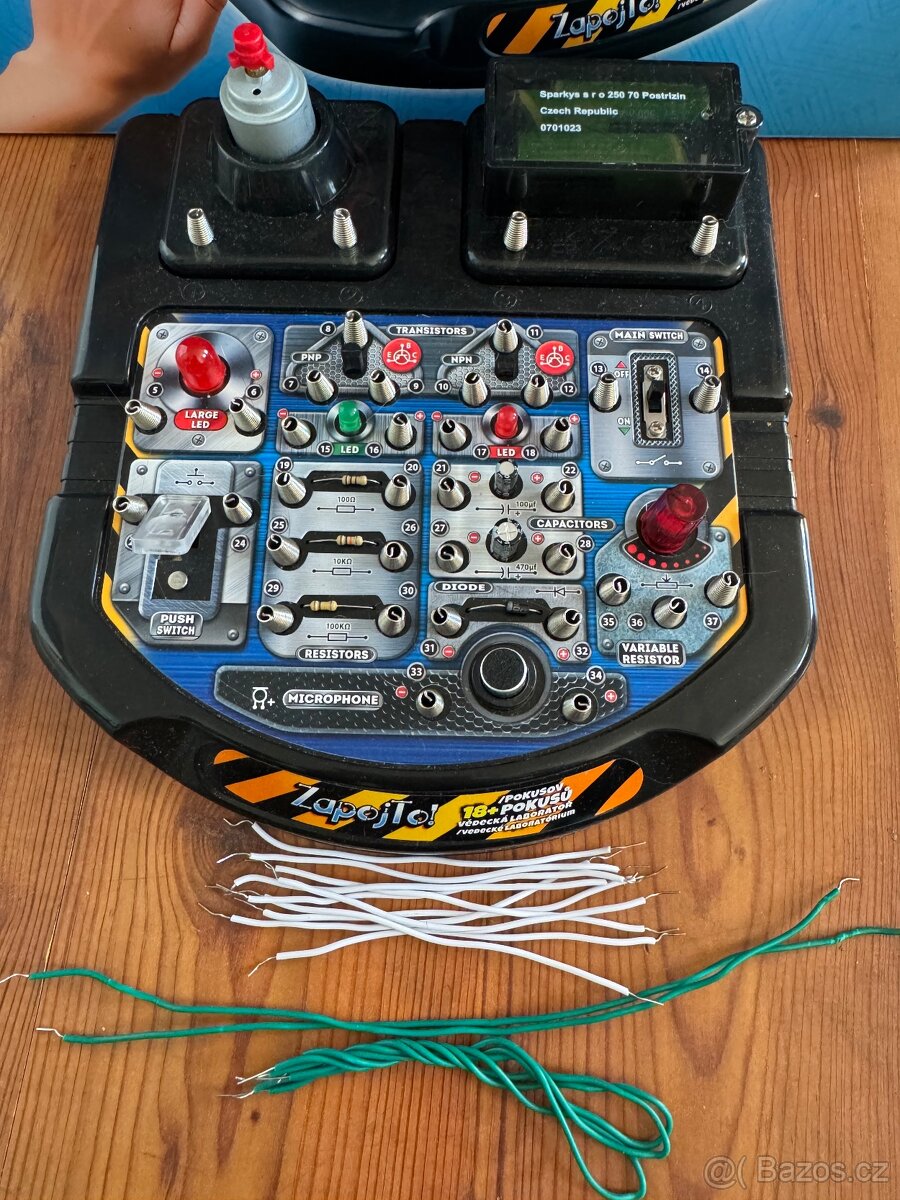 Zapojto TRONEX Vědecká laboratoř elektrická stavebnice - 2