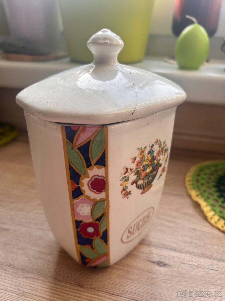 Dóza na potraviny secese cukr - 2