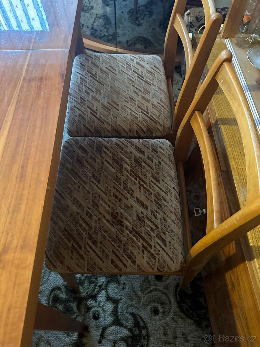 Retro stůl a židle - 2