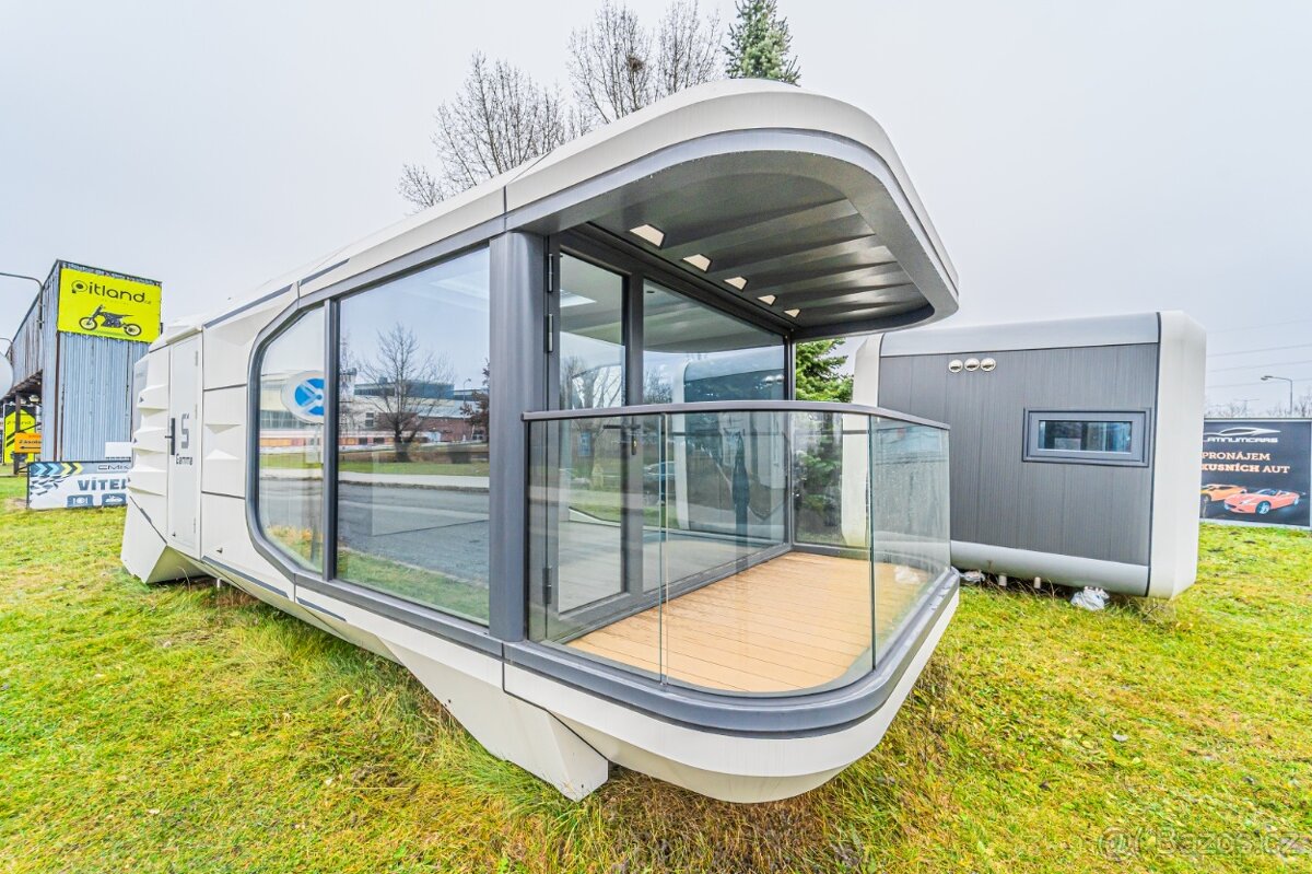 Prodej luxusního mobilního domu 32 m² – ideální pro glamping – pohled 2