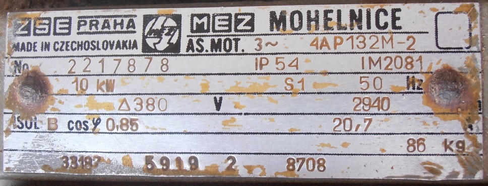 elektromotor 10 kW - 2