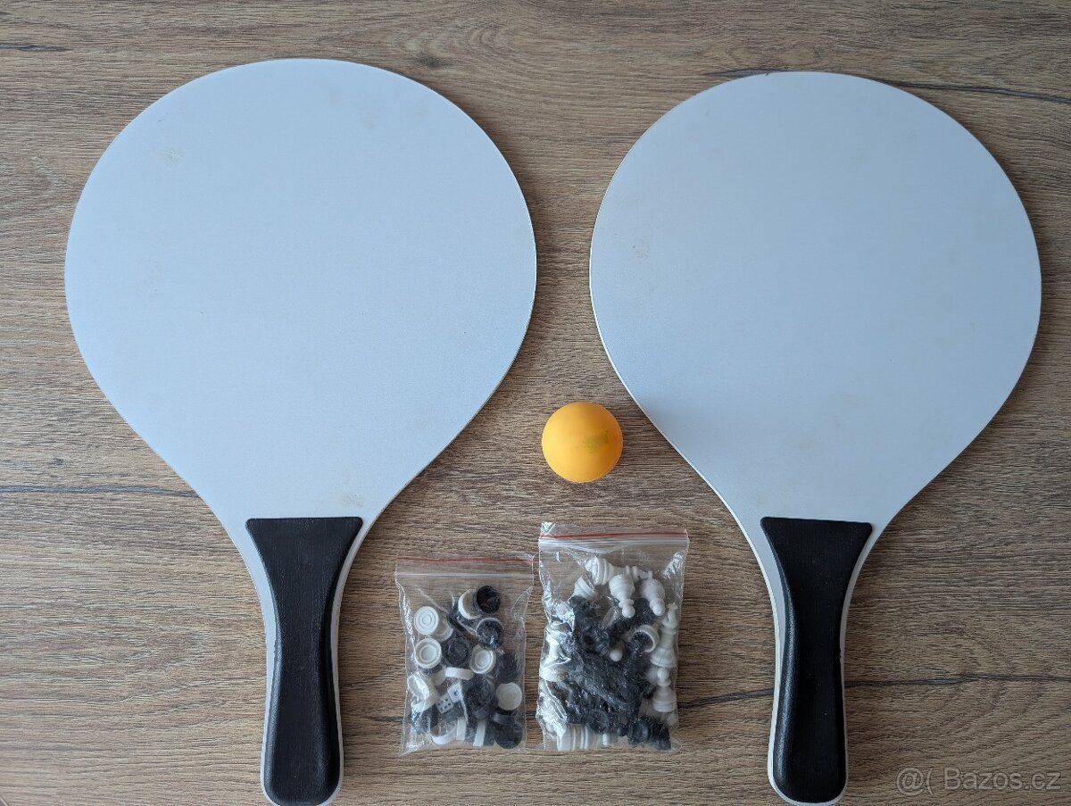 Sada plážový tenis + společenské hry - 2