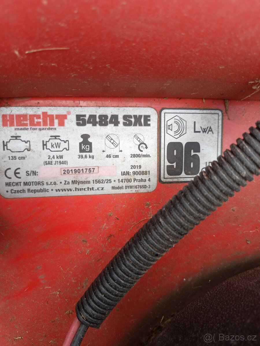 Prodám sekačku HECHT 5484 SXE - 2