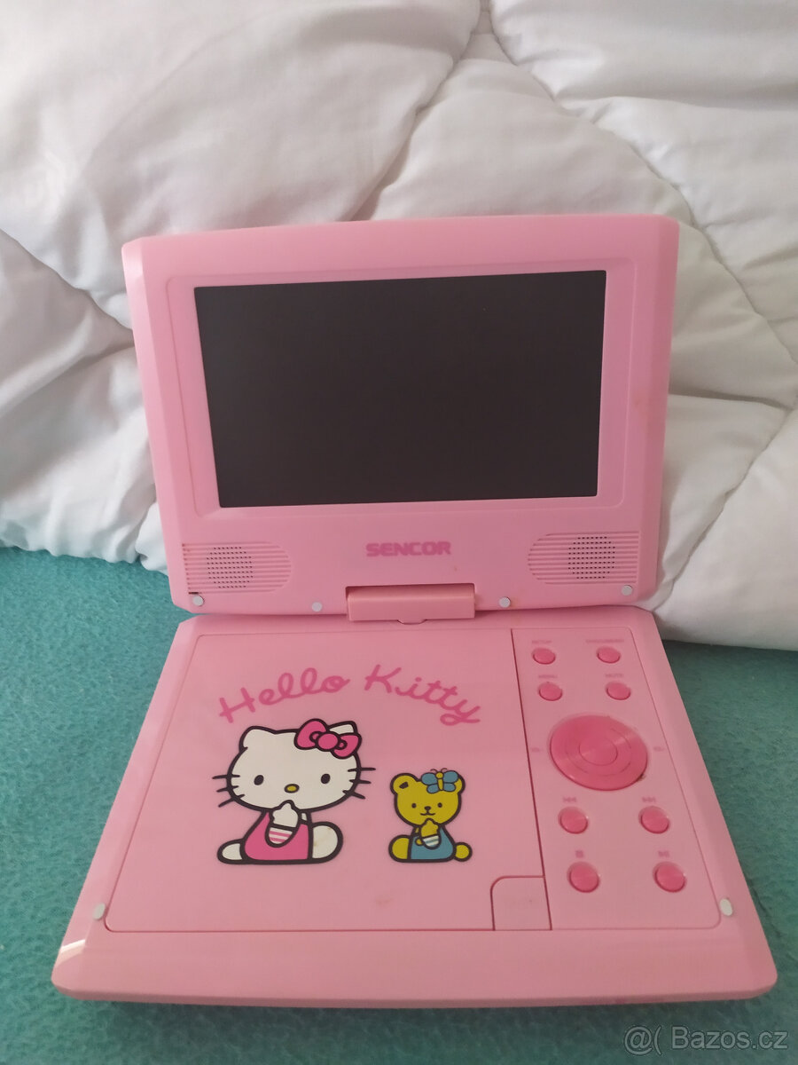 DĚTSKÝ DVD PŘEHRÁVAČ HELLO KITTY - 2