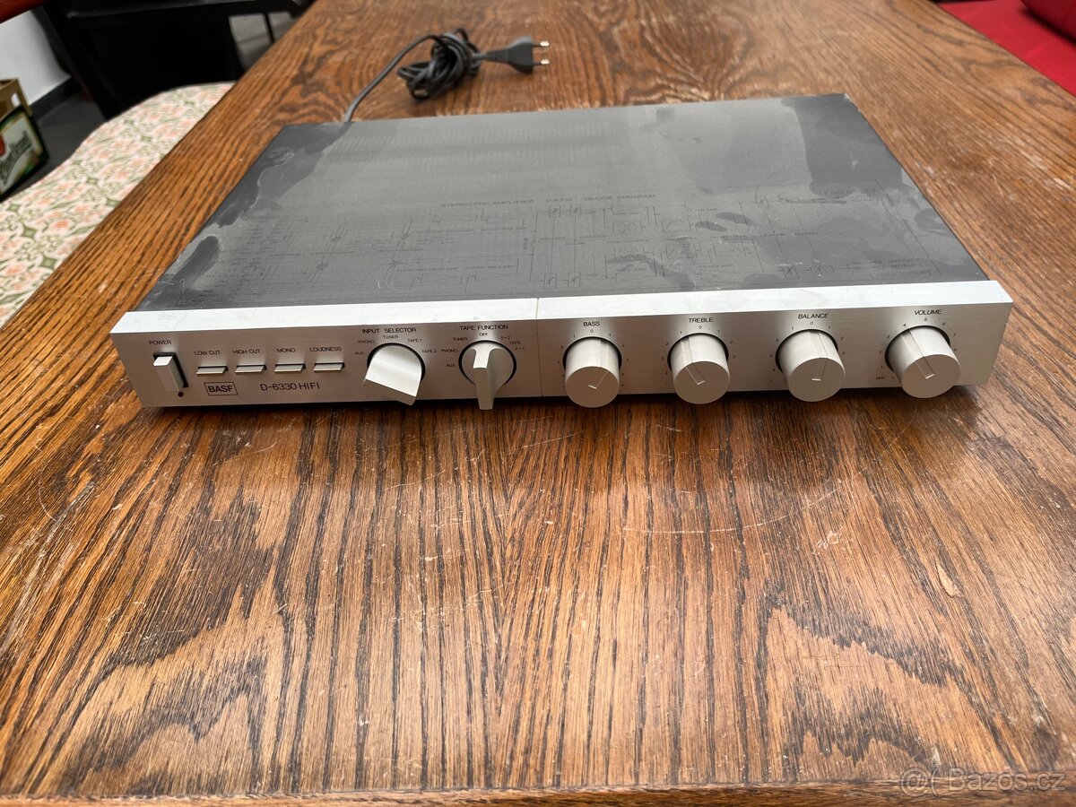 Předzesilovač BASF D-6330 HIFI - 2