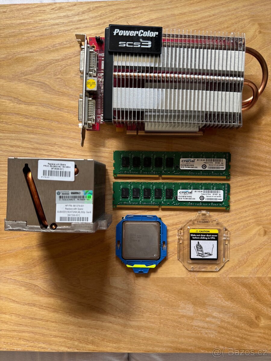 HP Z820 Workstation + Xeon E5-2620 + 8GB RAM + GPU - 2