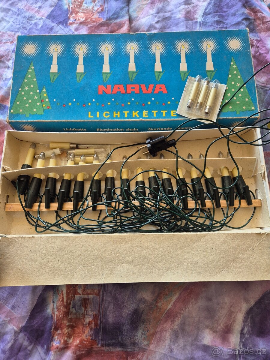 Retro vánoční světýlka - 2