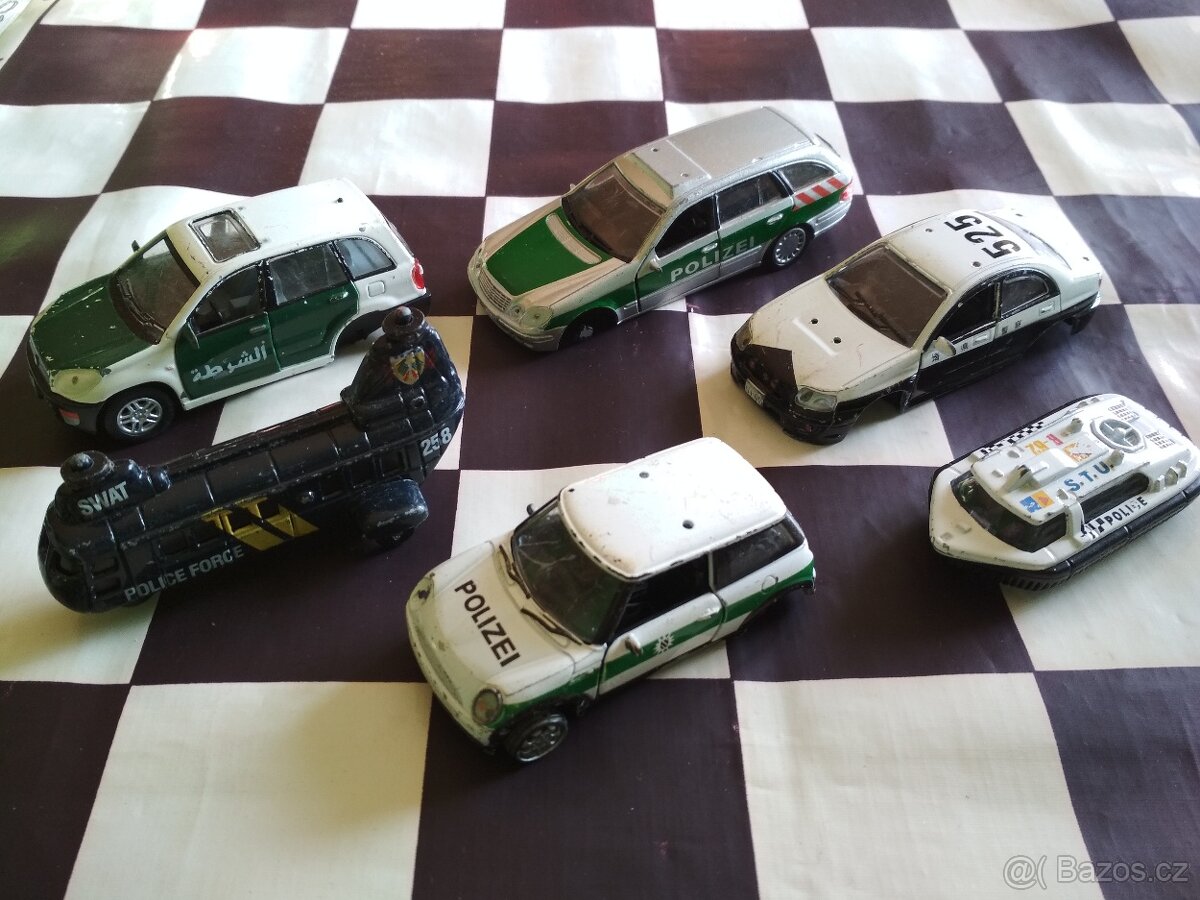 autíčka - angličáky Policie - 2