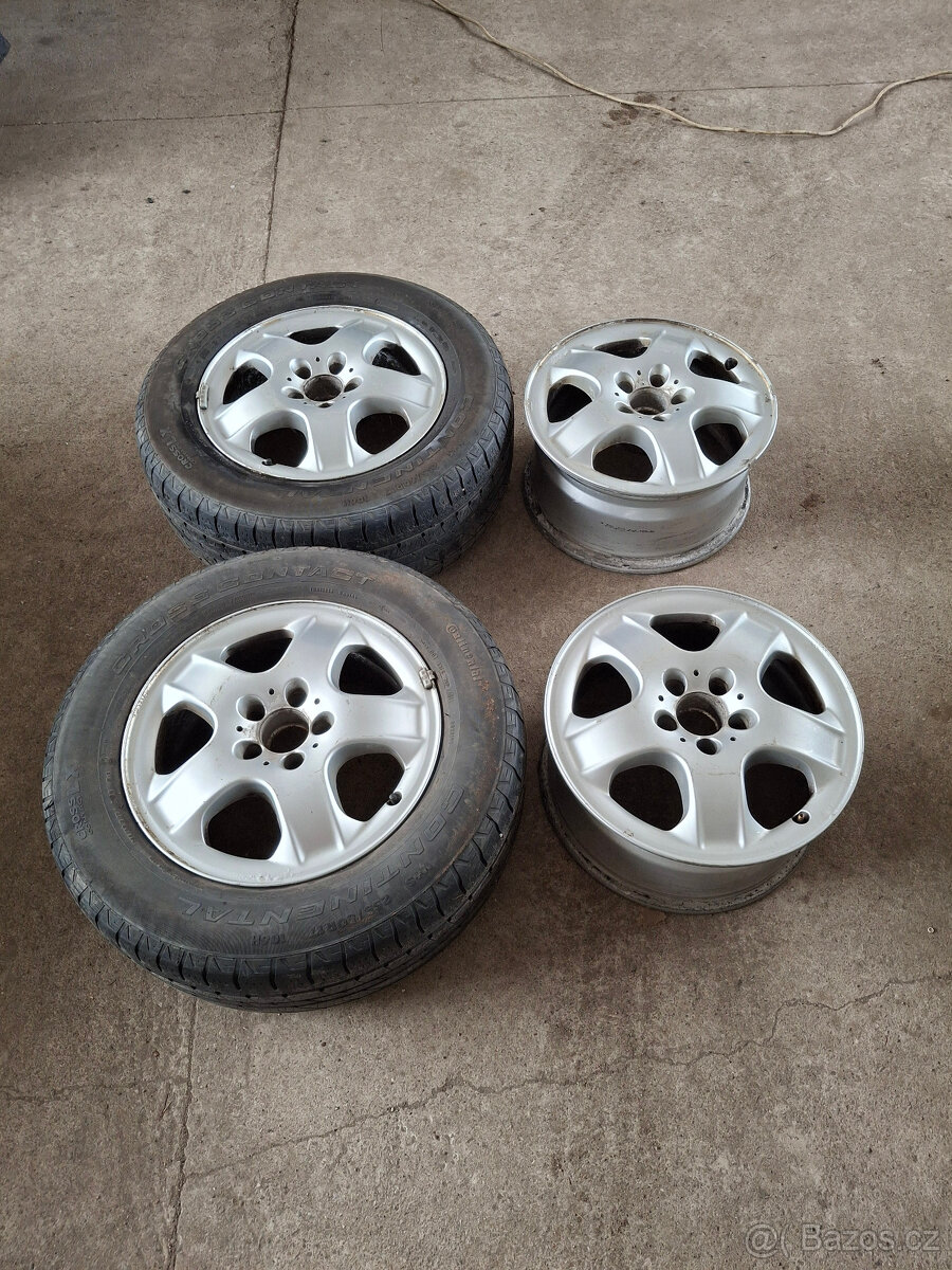 alu Ronal Mercedes benz ml w163 8Jx17 ET52 5x112 - 2