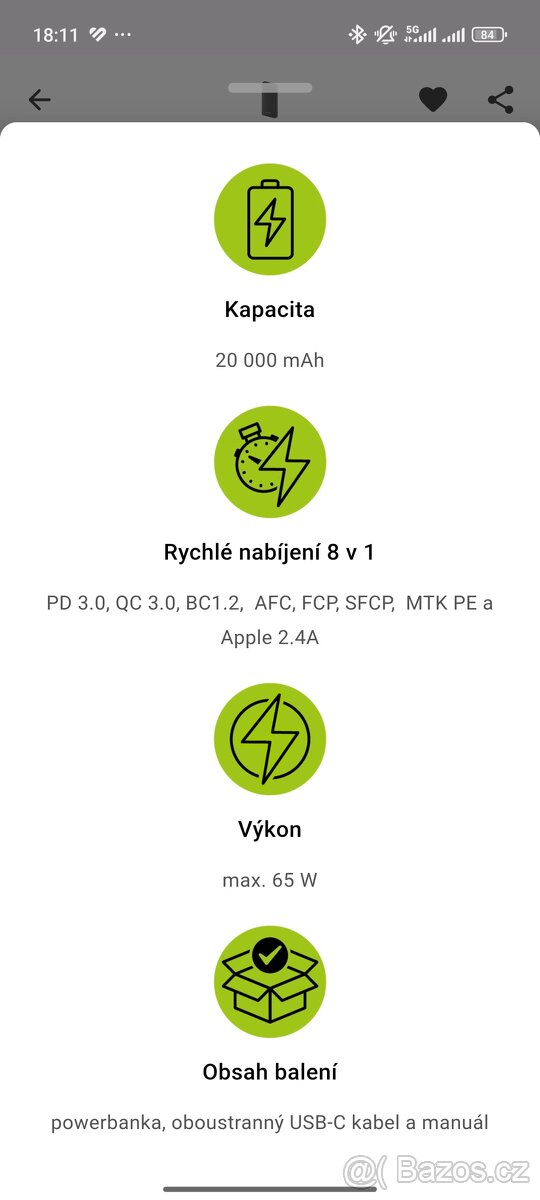 Alzapower Style 65w / 20000 mAh - 2